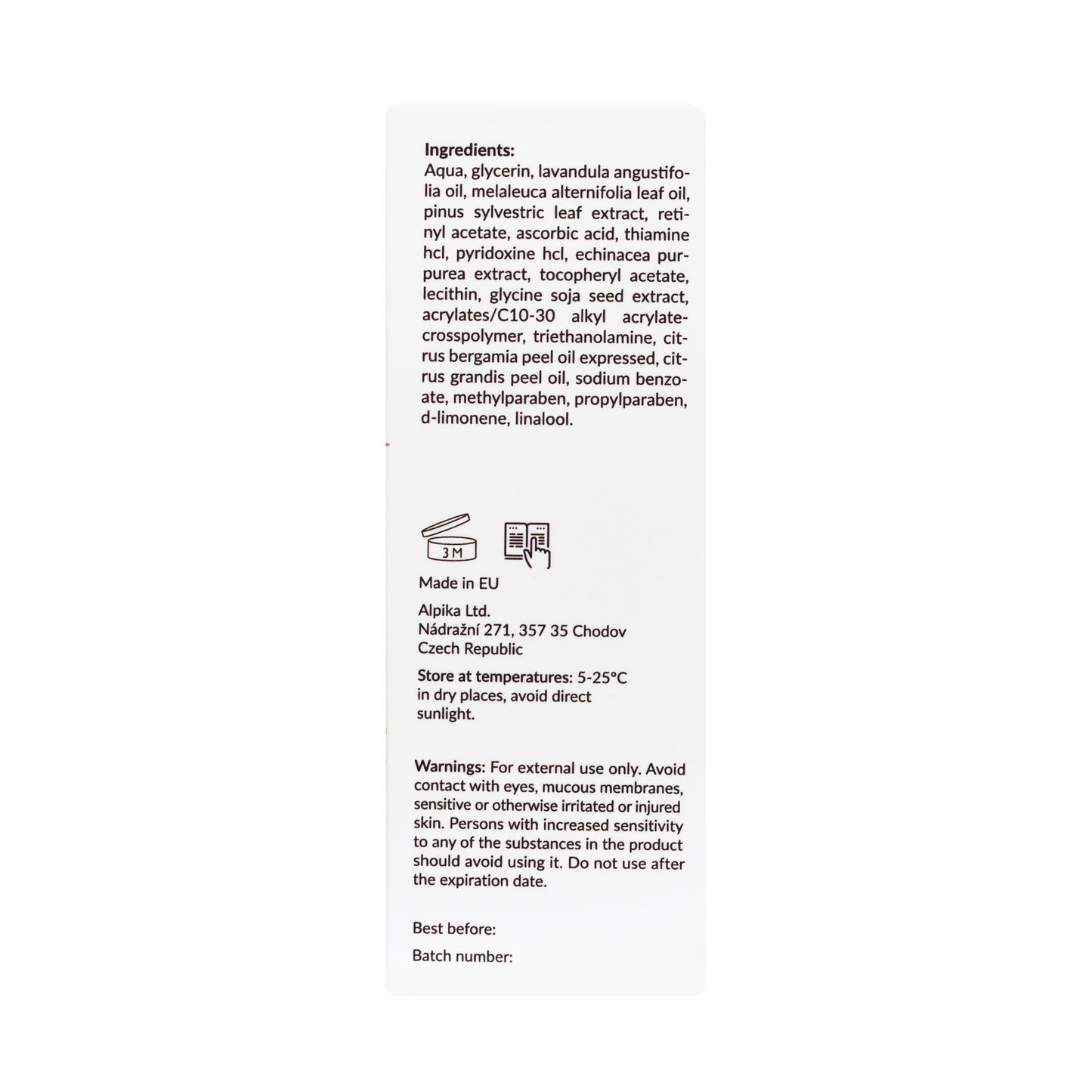 Siero viso per l'acne, 30 ml
